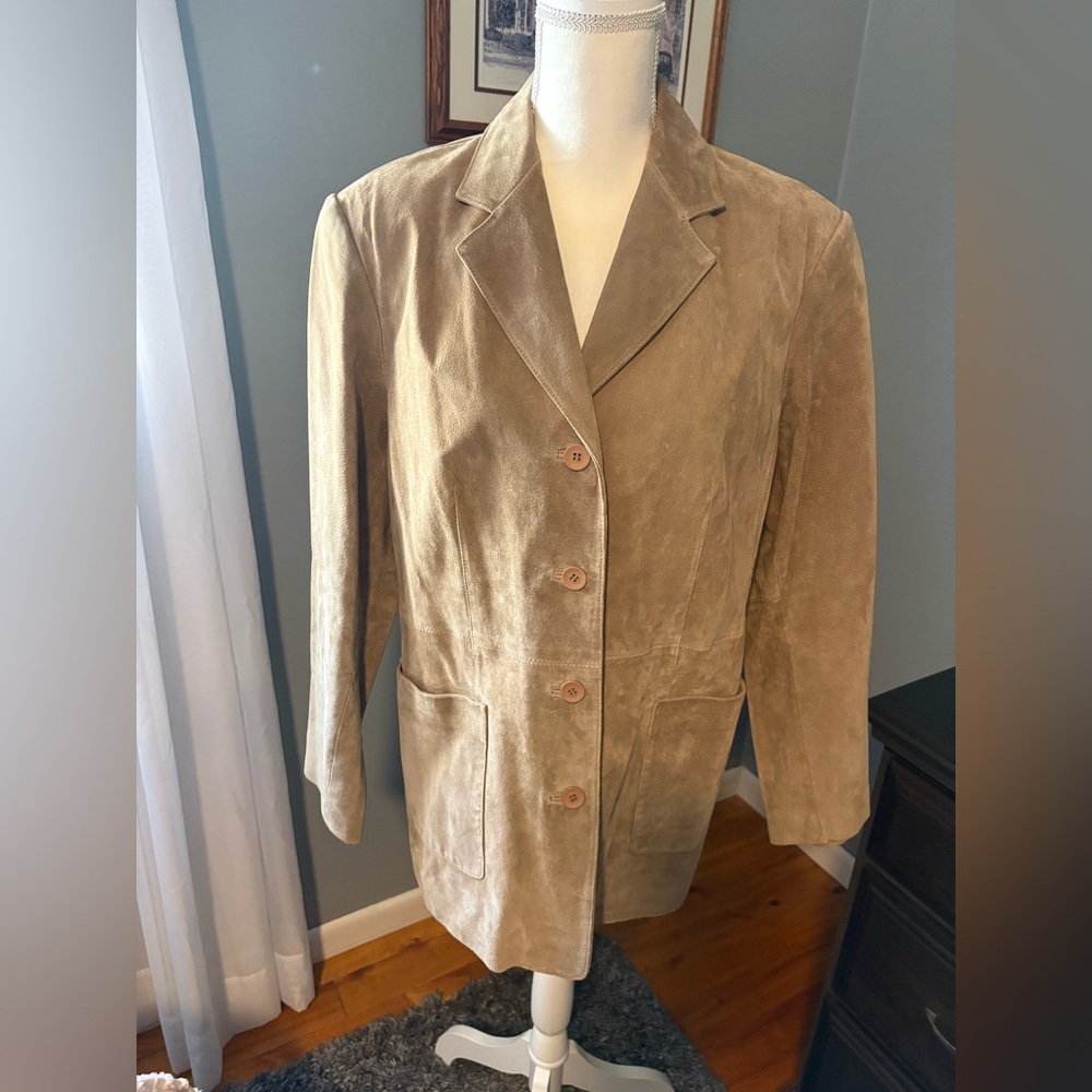 Northern Reflections Leather Blazer